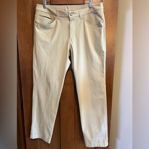 Men’s Lululemon ABC Classic Fit Pant. Size 34x30.